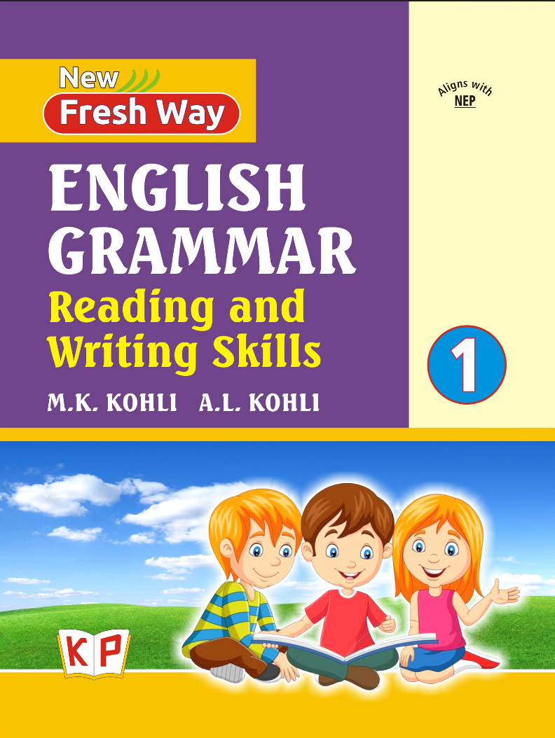 New Fresh Way English Grammar, Reading & Writing Skills — Class 1