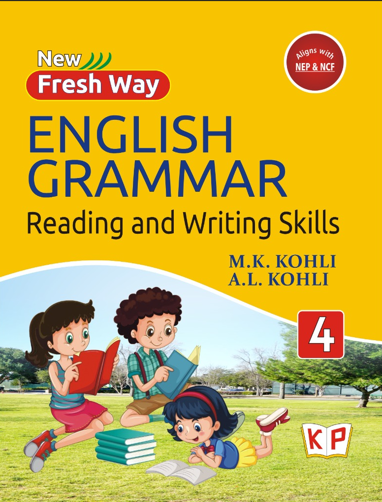 New Fresh Way English Grammar, Reading & Writing Skills — Class 4